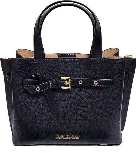 michael kors emilia black|Michael Kors emilia large satchel.